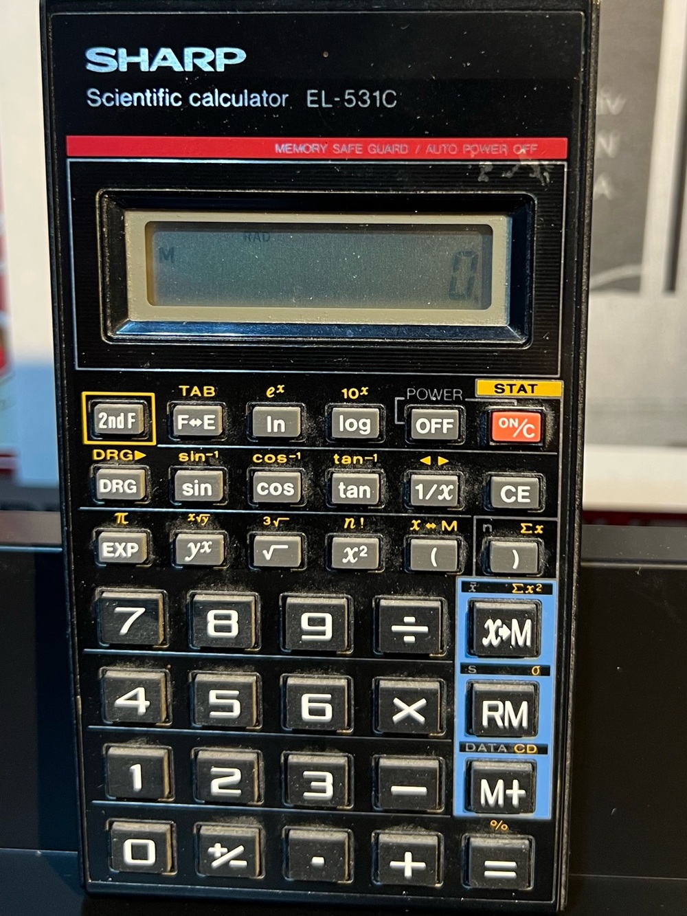 Sharp EL-531C Scientific Calculator — Black